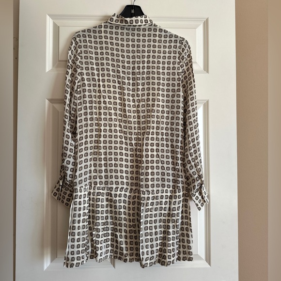 New Amelia shirt-dress in foulard print - Picture 12 of 14